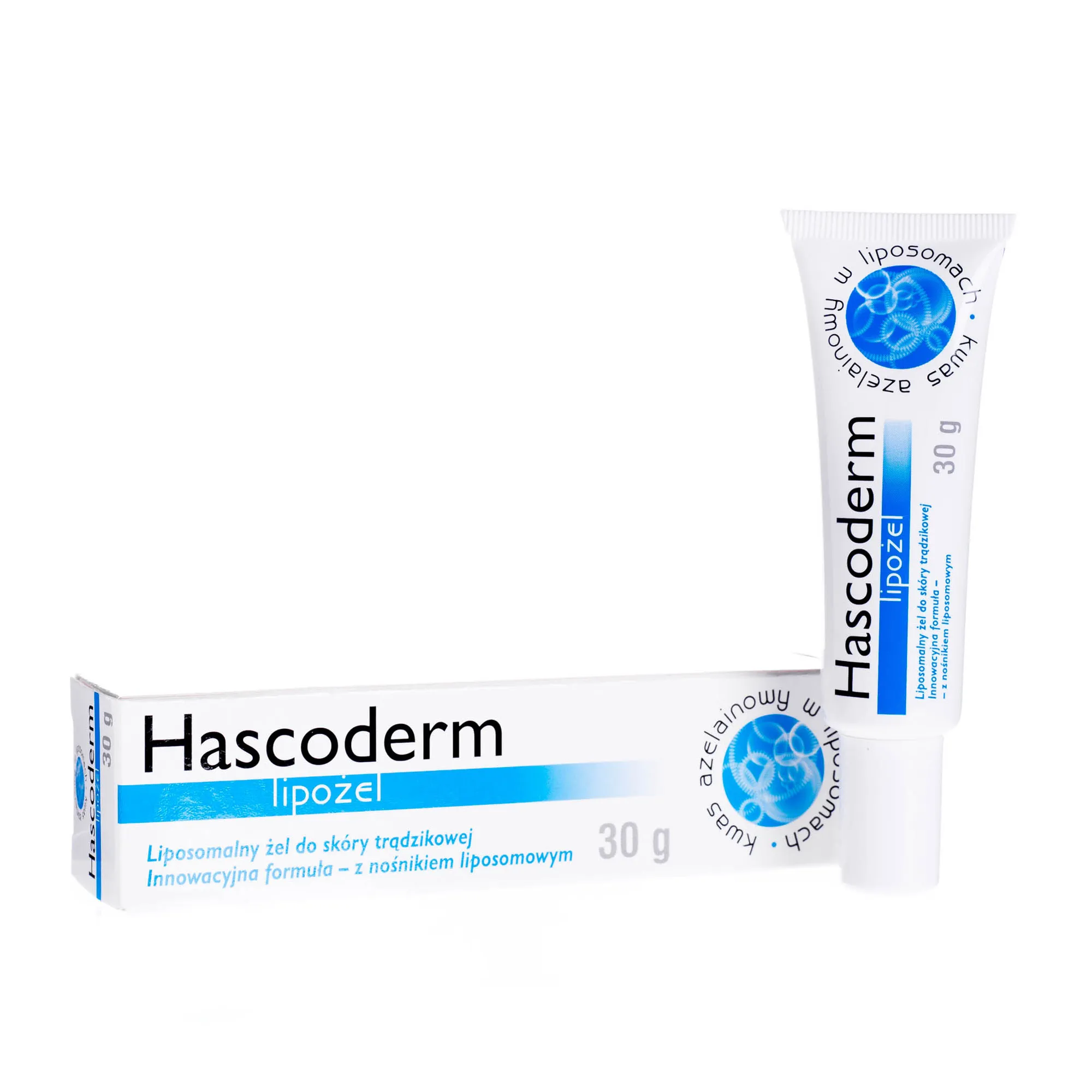 Hascoderm Lipożel, liposomalny żel do skóry trądzikowej, 30 g 