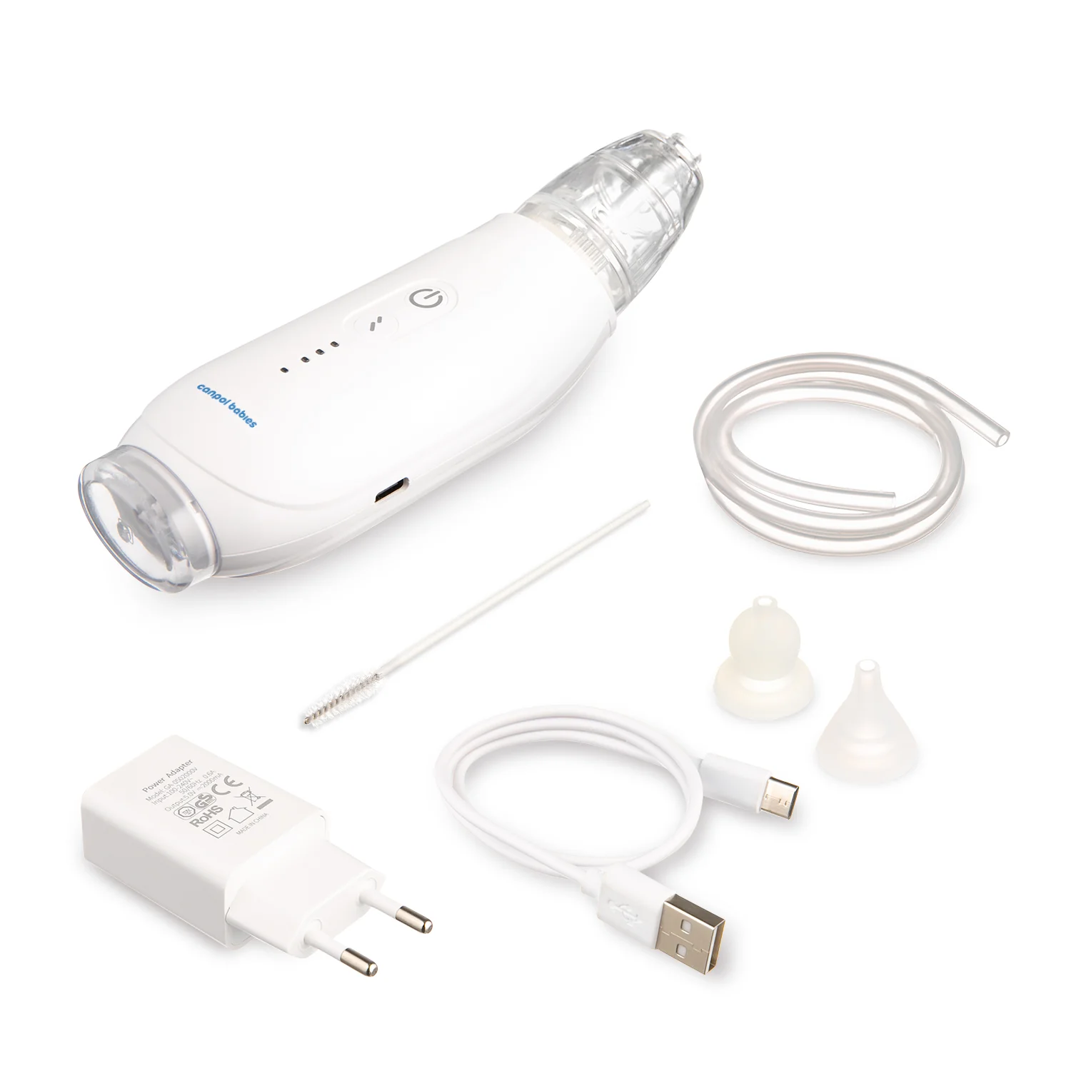 Canpol Babies Elektryczny aspirator do nosa Easy Natural 9/319, 1 sztuka