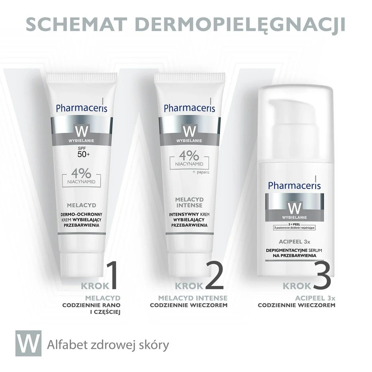 Pharmaceris W Melacyd Intense krem wybielający przebarwienia, na noc, 30 ml
