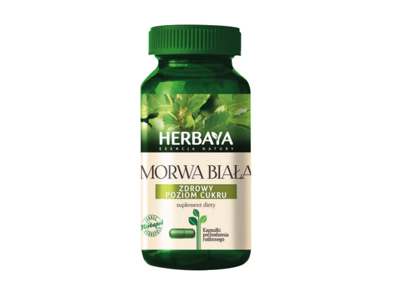 Herbaya Morwa Biała, suplement diety, 60 kapsułek