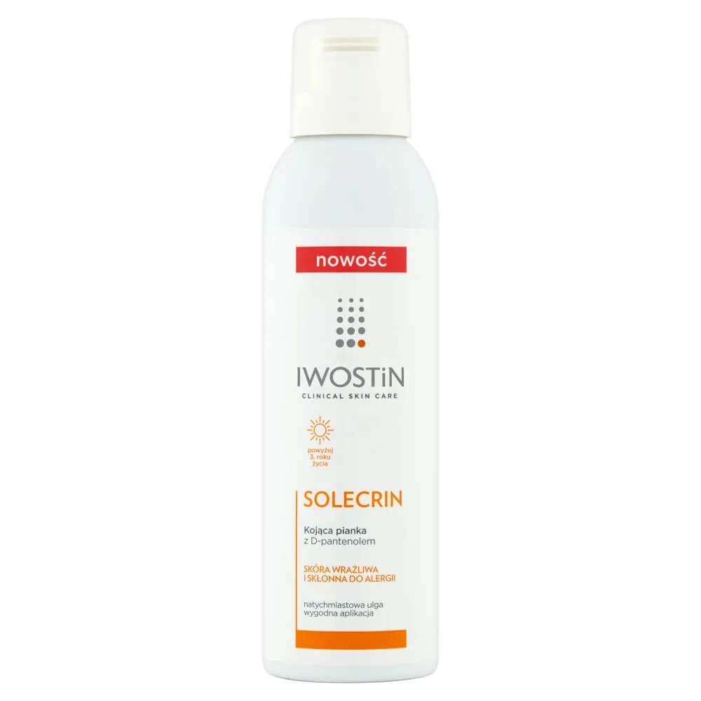 Iwostin Solecrin, kojąca pianka z D-pantenolem, 150 ml