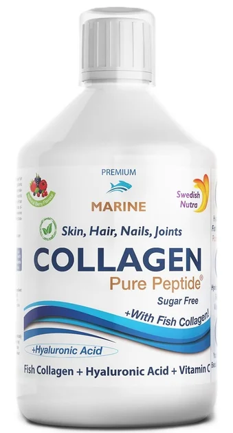 Swedish Nutra Collagen 10 000 mg Marine płyn, 500 ml