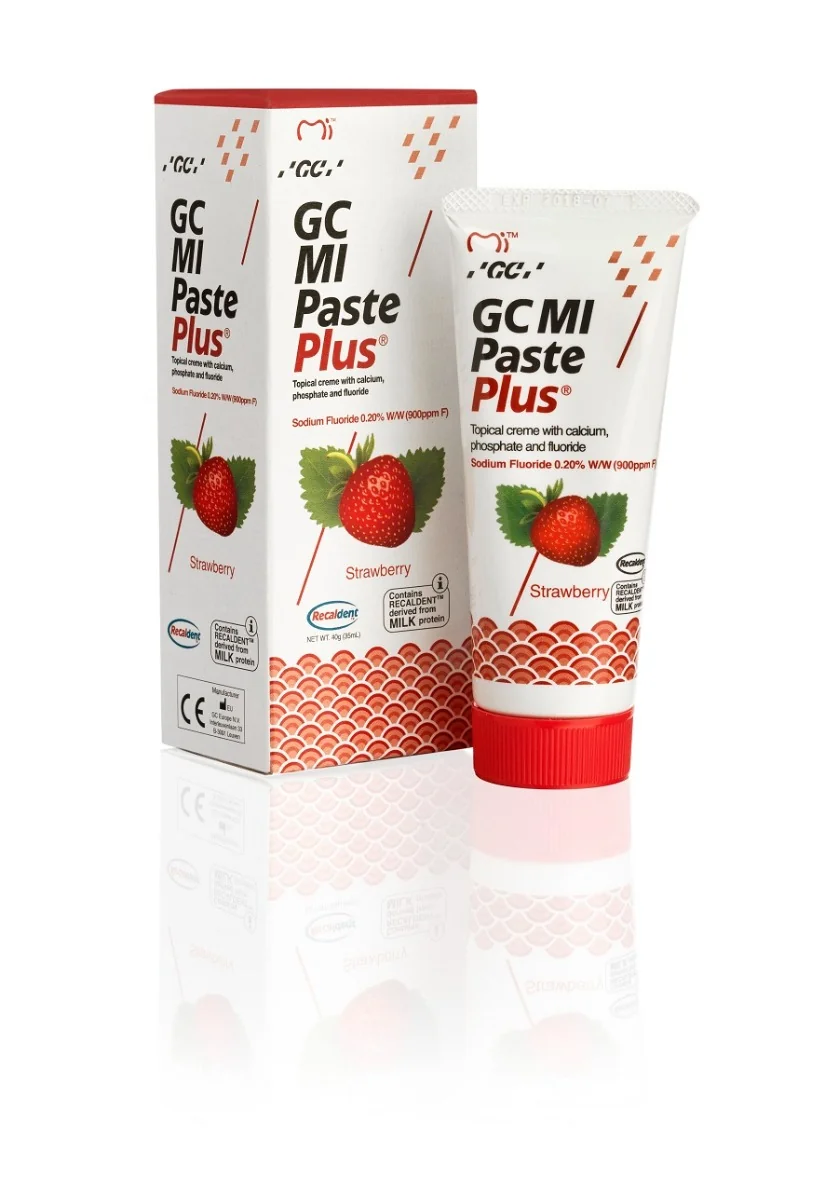 GC Mi Paste Plus Pasta z fluorem, Truskawka, 35 ml