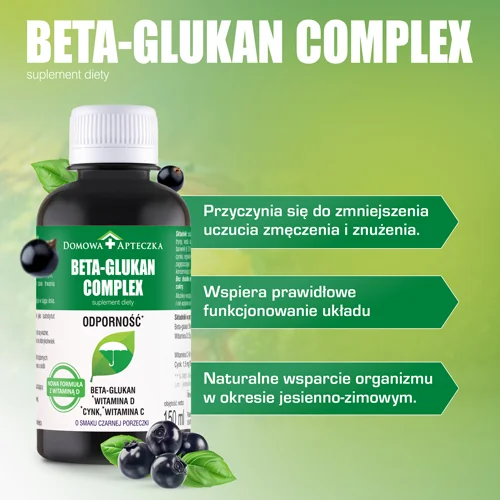 Domowa Apteczka Beta-glukan Complex płyn, 150 ml