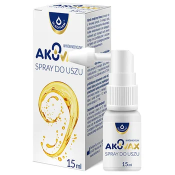 Akuvax spray do uszu, 15 ml