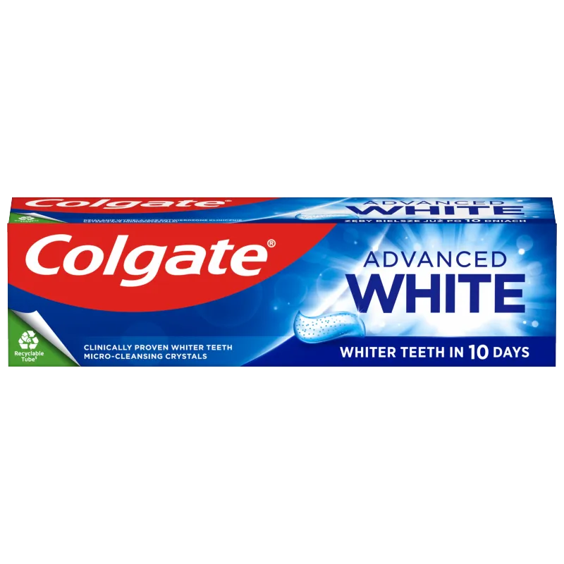 Colgate Advanced White pasta do zębów wybielająca, 75 ml