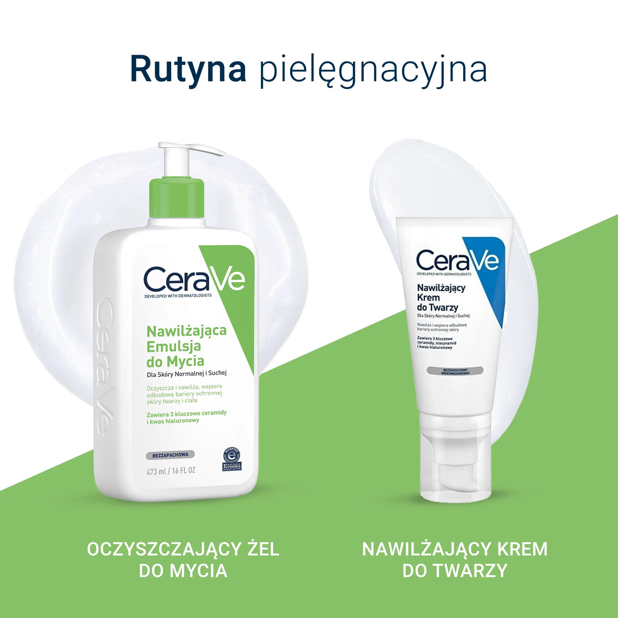 CeraVe nawilżająca emulsja do mycia, 473 ml
