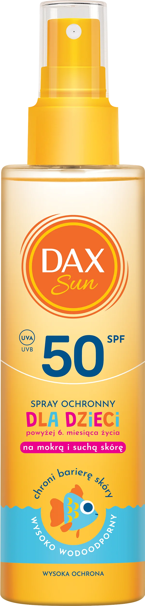 Dax Sun spray ochronny dla dzieci SPF 50, 150 ml