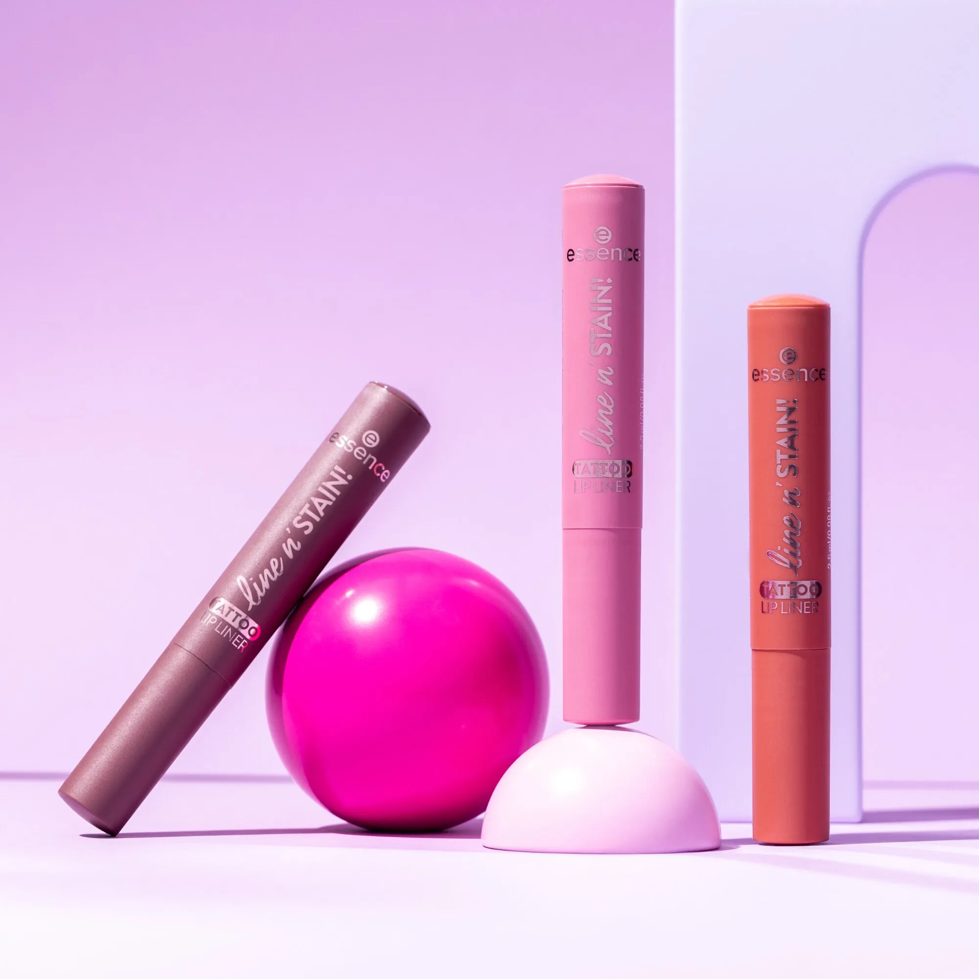 Essence line n'STAIN długotrwała konturówka do ust w płynie 03, 2,5 ml