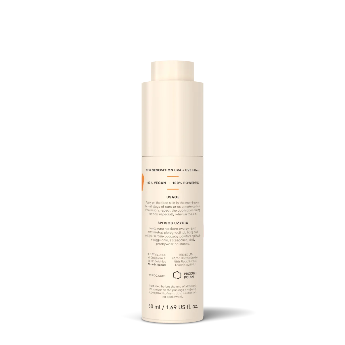 Resibo Ready to Wear 365 zaawansowany krem do twarzy SPF 50, 50 ml
