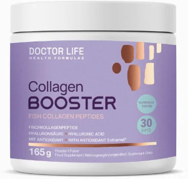 Doctor Life Collagen Booster Peptydy Kolagenu Rybiego + Kwas Hialuronowy 30 porcji Doctor Life Collagen Booster Peptydy Kolagenu Rybiego + Kwas Hialuronowy 30 porcji