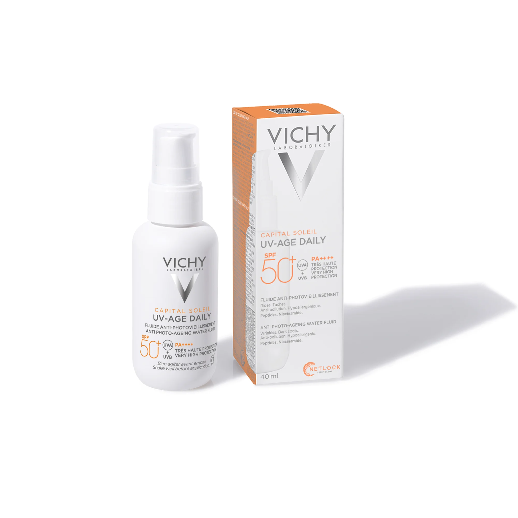 Vichy Capital Soleil Fluid UV Age SPF 50, 40 ml
