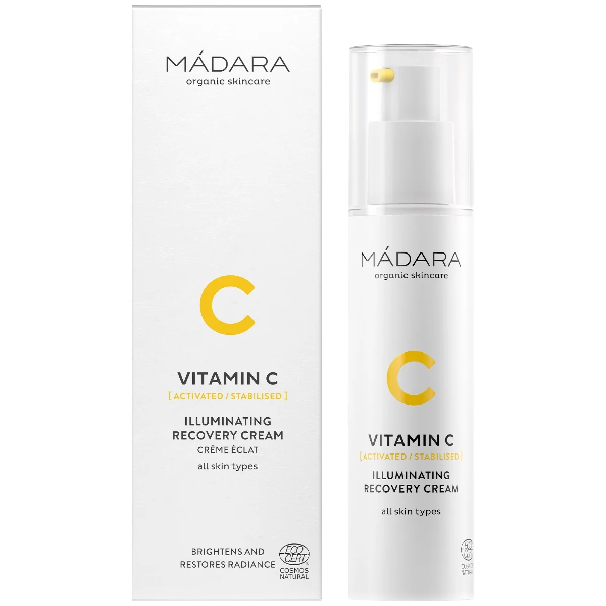 Madara Vitamin C rozświetlający krem regenerujący z wit. C, 50 ml