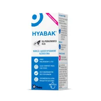 Hyabak, nawilżające krople do oczu, bez konserwantów, 10 ml