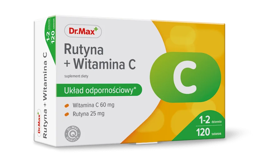 Dr.Max Rutyna + Witamina C 120 tabletek