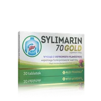 Sylimarin 70 Gold, suplement diety, 30 tabletek powlekanych