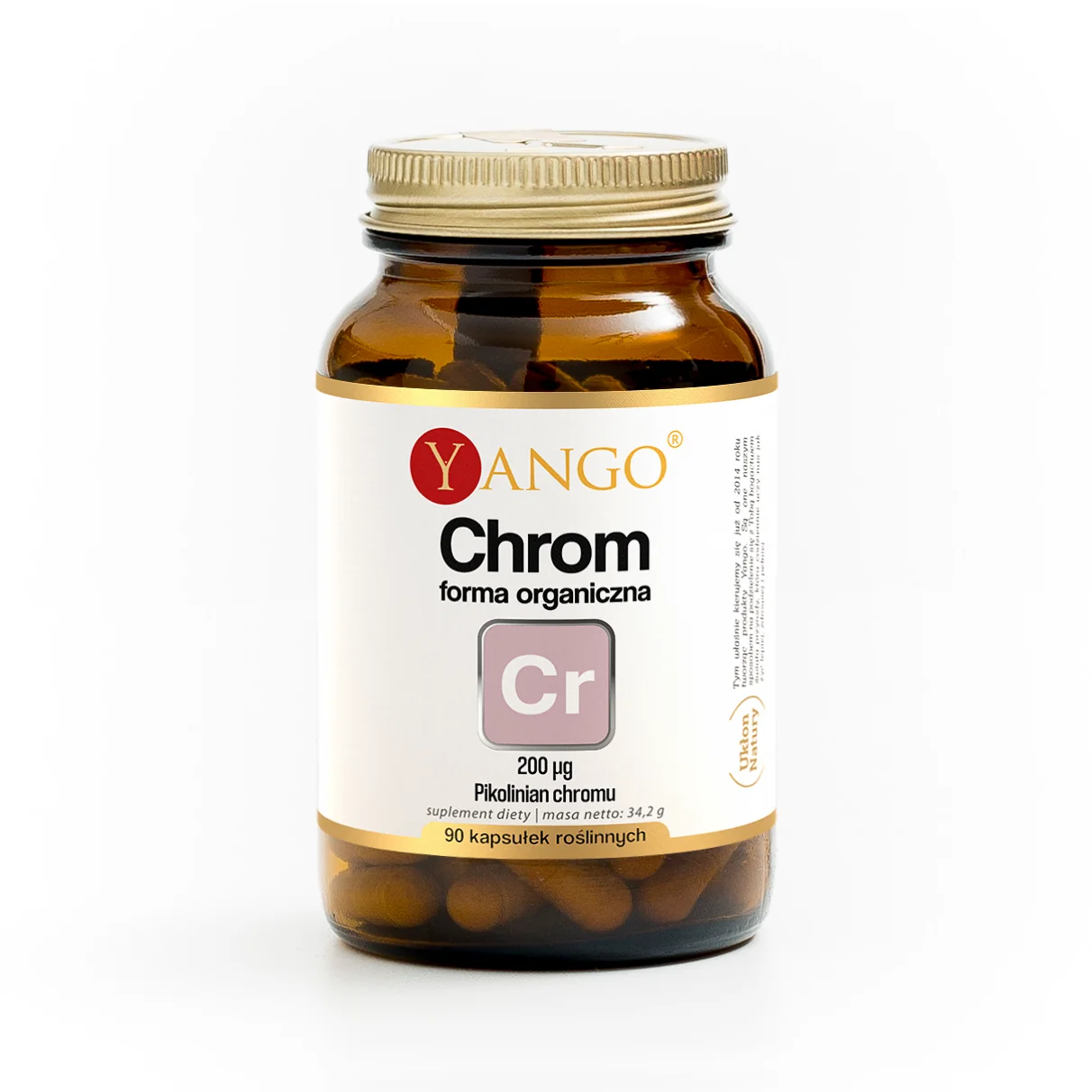 Yango Chrom forma organiczna 90 kapsułek