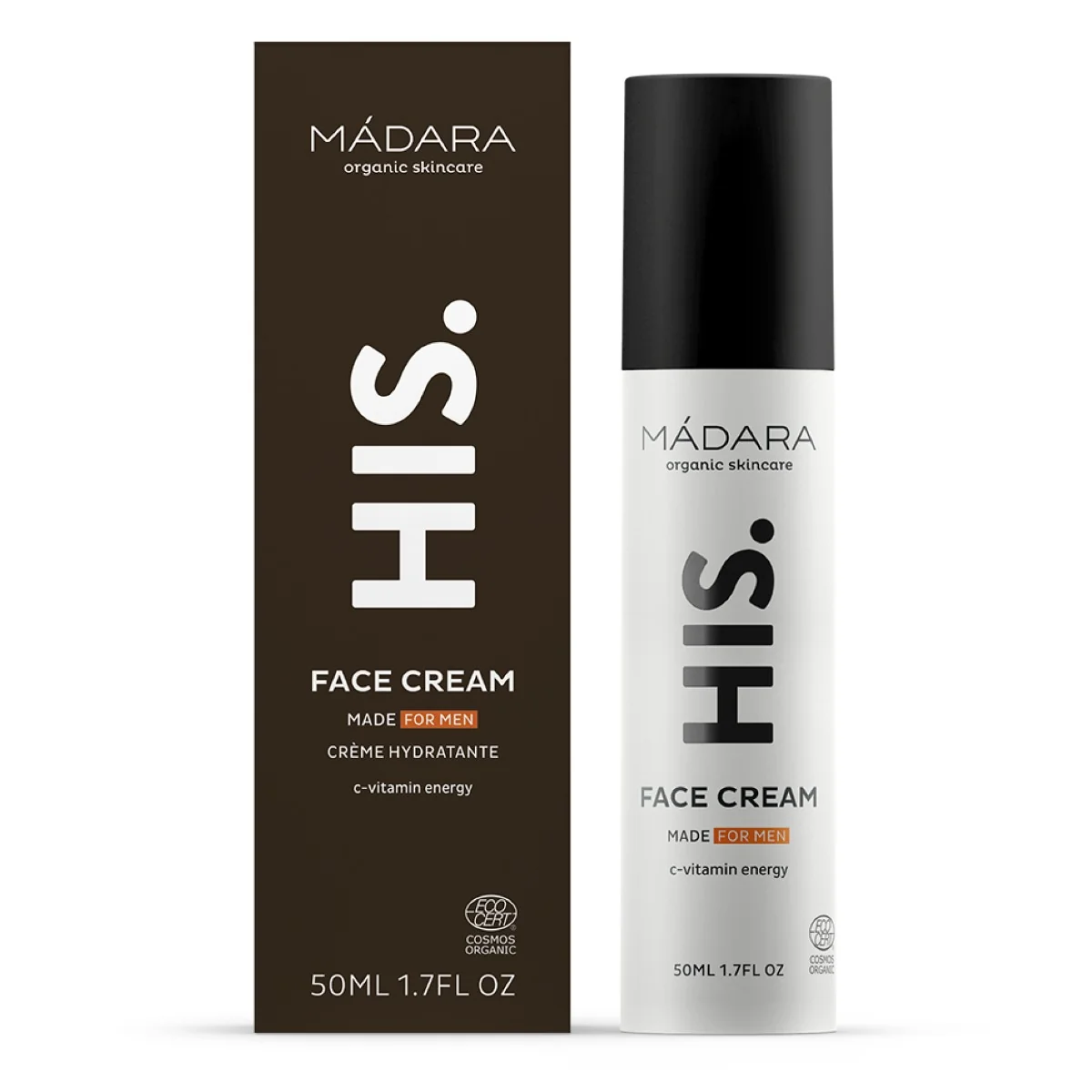 Madara HIS krem do twarzy dla mężczyzn, 50 ml