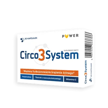 Circo 3 System, suplement diety, 30 kapsułek 