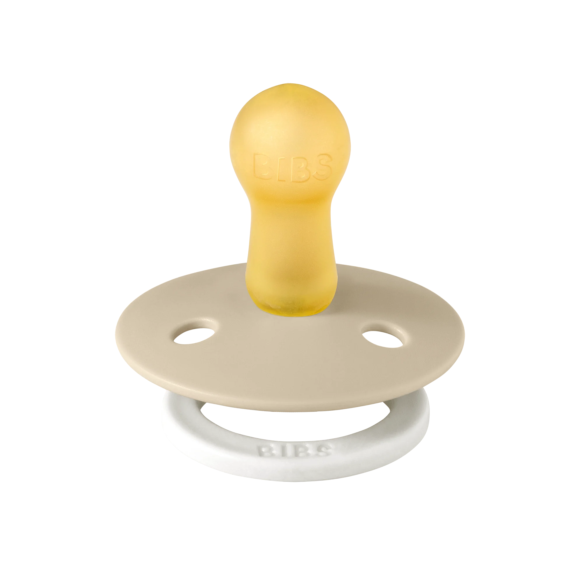 Bibs Pacifier Colour Vanilla Glow smoczek lateksowy uspokajający, 1 szt.