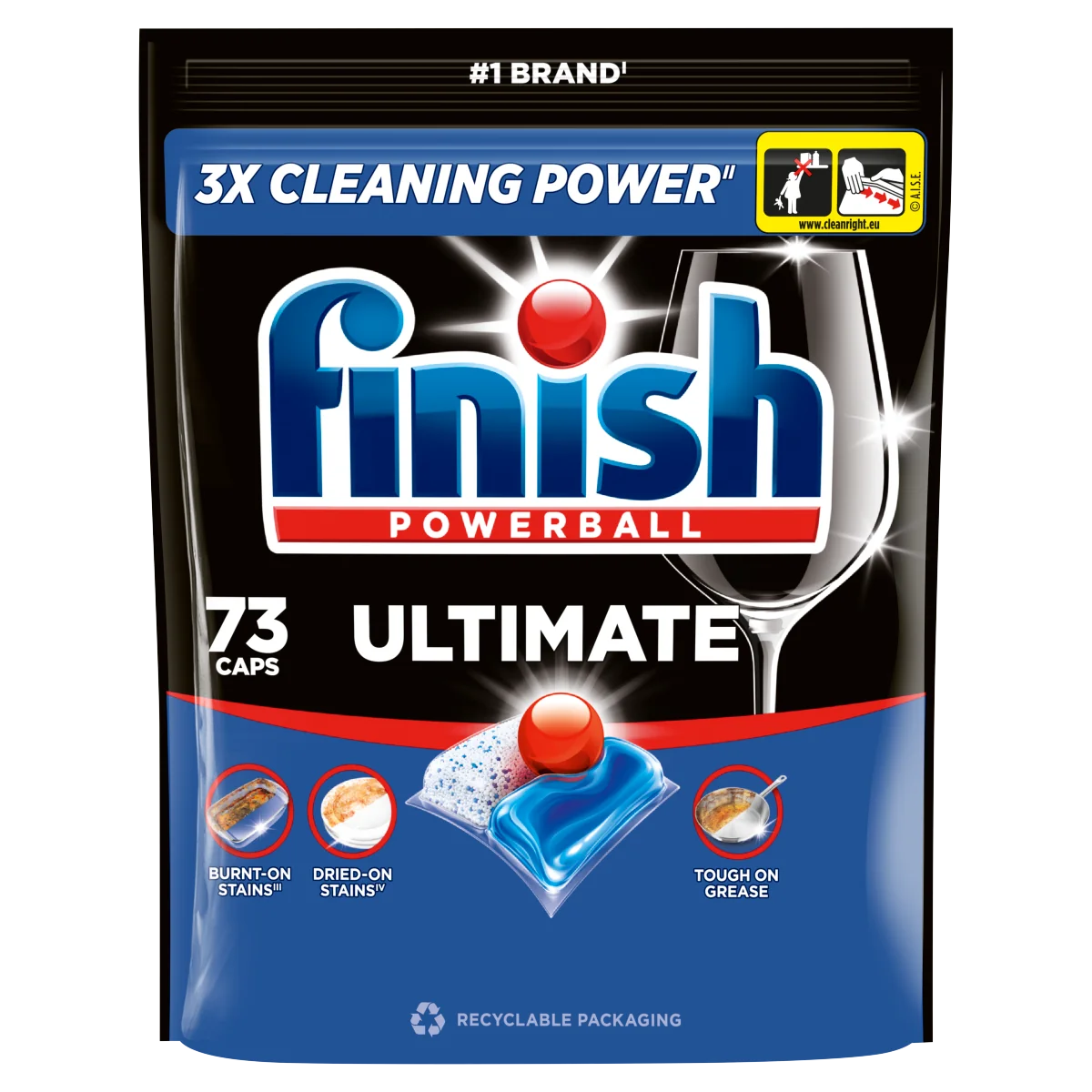 Finish Ultimate kapsułki do zmywarki Fresh, 73 sztuki