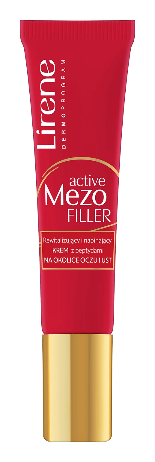 Lirene rewitalizująco-napinający krem z peptydami na okolicę oczu i ust 60/70+, 15 ml