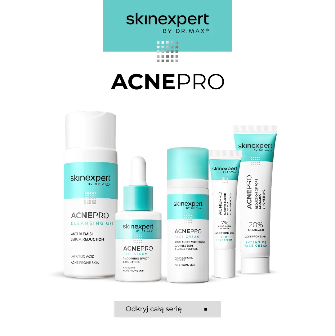 Skinexpert by Dr. Max® AcnePro Intensive Face Cream Krem do twarzy przeciw niedoskonałościom, 30g