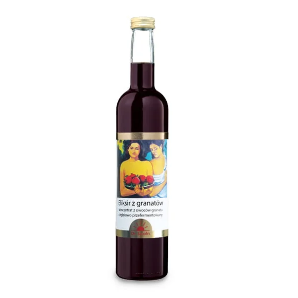 Dr Jakobs Eliksir z granatów, koncentrat przefermentowany, 500 ml