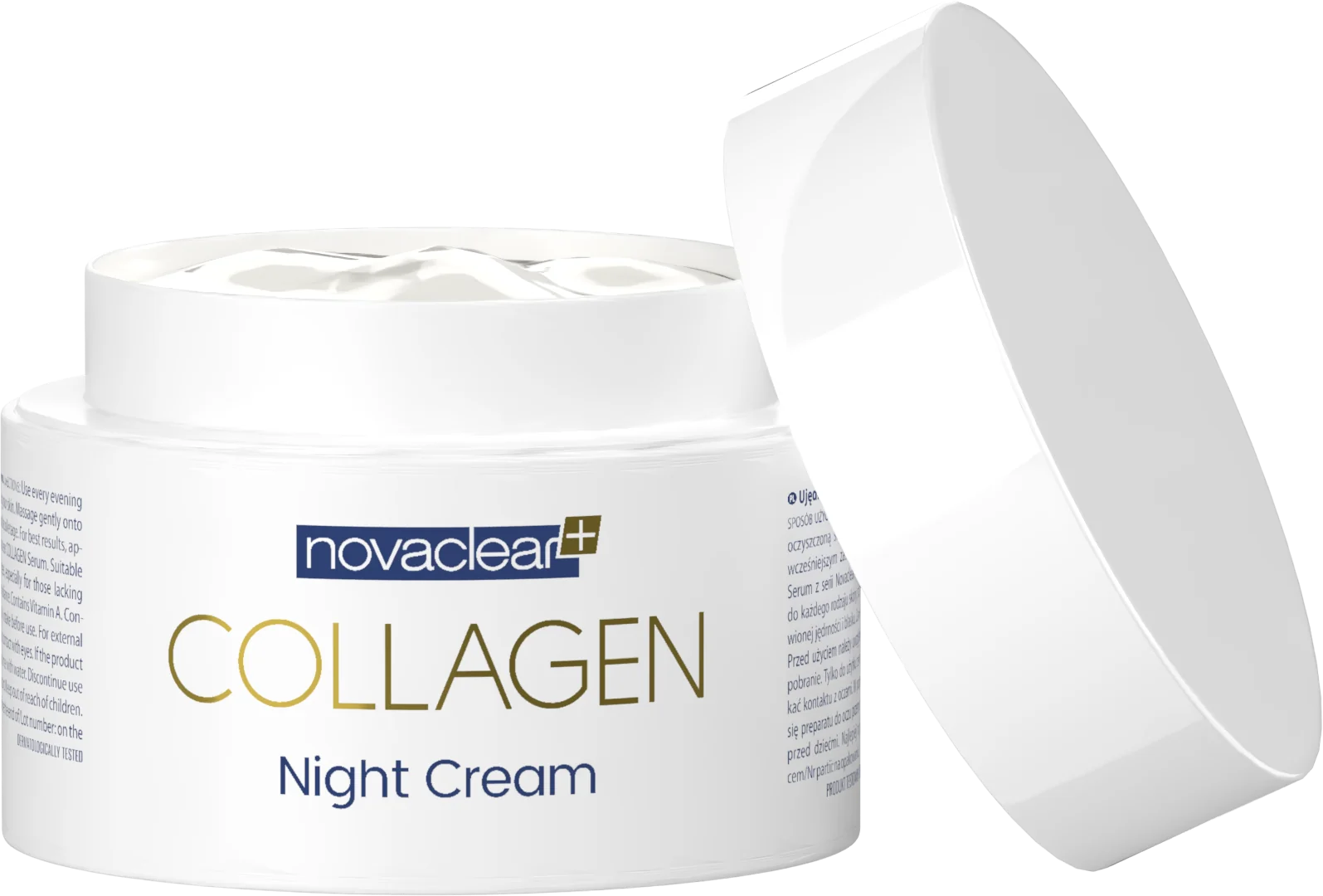 Novaclear Collagen ujędrniająco-wygładzający krem na noc, 50 ml