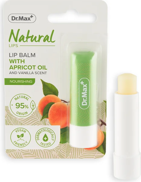 Natural Lips Dr. Max odżywczy balsam do ust, 4,8 g