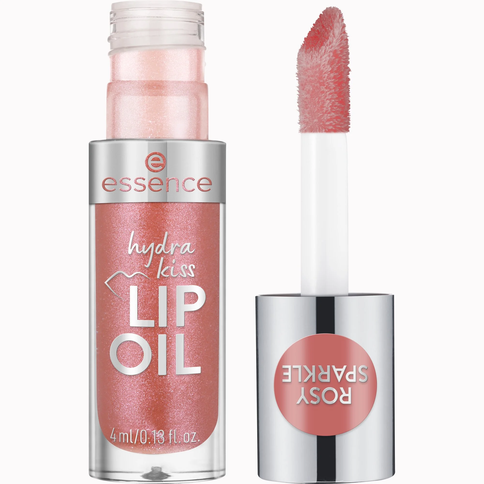 Essence Hydra Kiss Lip Oil olejek do ust 11 Rosy Sparkle, 4 ml