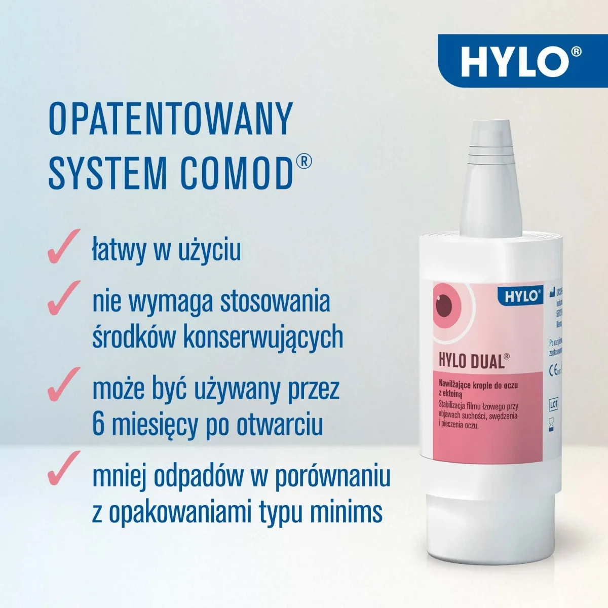 Hylo-Dual krople do oczu, 10 ml
