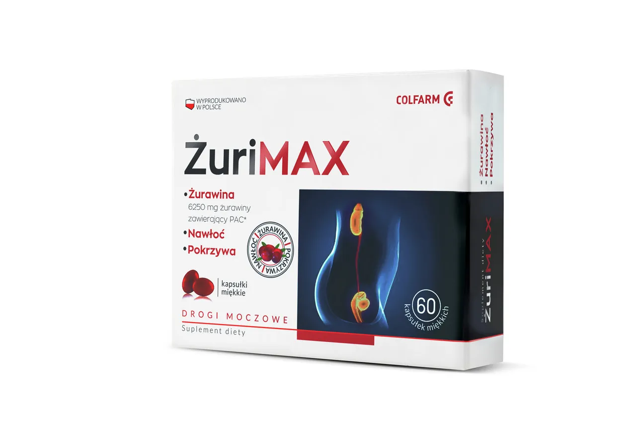 Żurimax, suplement diety, 60 kapsułek