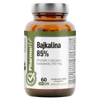 Pharmovit Bajkalina 85%, suplement diety, 60 kapsułek