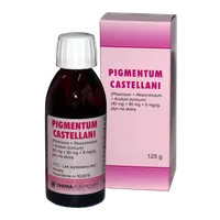 Pigmentum Castellani, (40 mg + 80 mg + 8 mg)/g, 125 g
