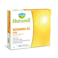 Naturell Witamina D3 1000, suplement diety, 60 tabletek do ssania