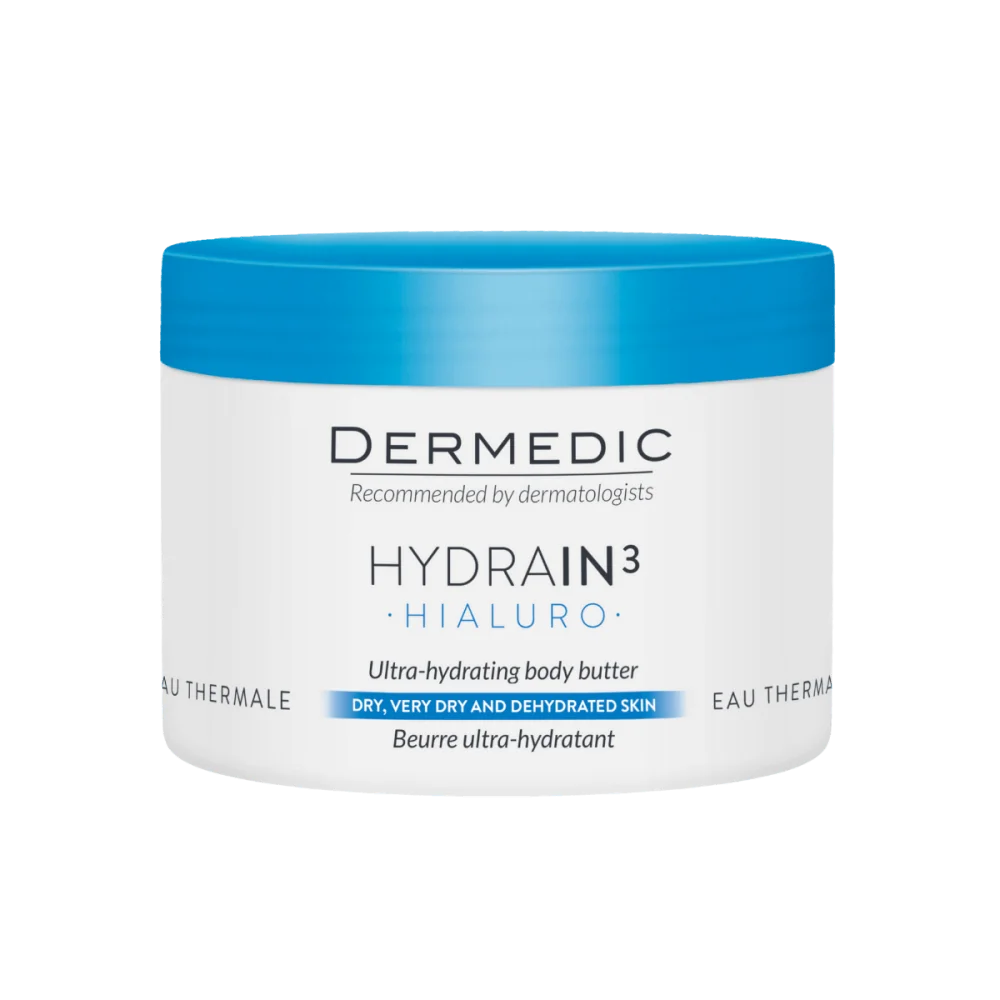 Dermedic Hydrain 3 Hialuro masło ultranawadniające do ciała, 225 ml