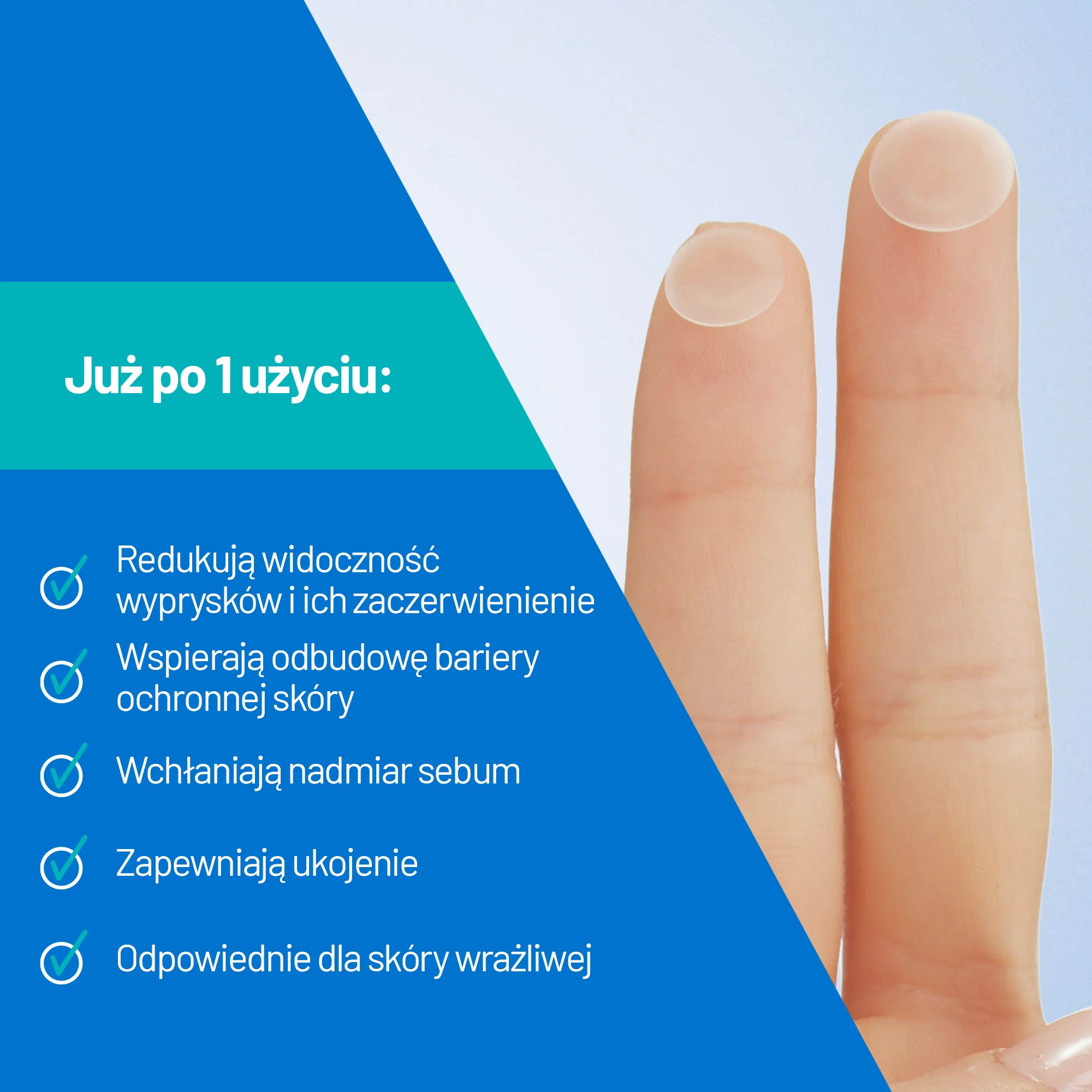 CeraVe punktowe plasterki na wypryski, 22 sztuki
