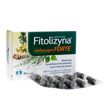 Fitolizyna, nefrocaps FORTE, suplement diety, 30 kapsułek 