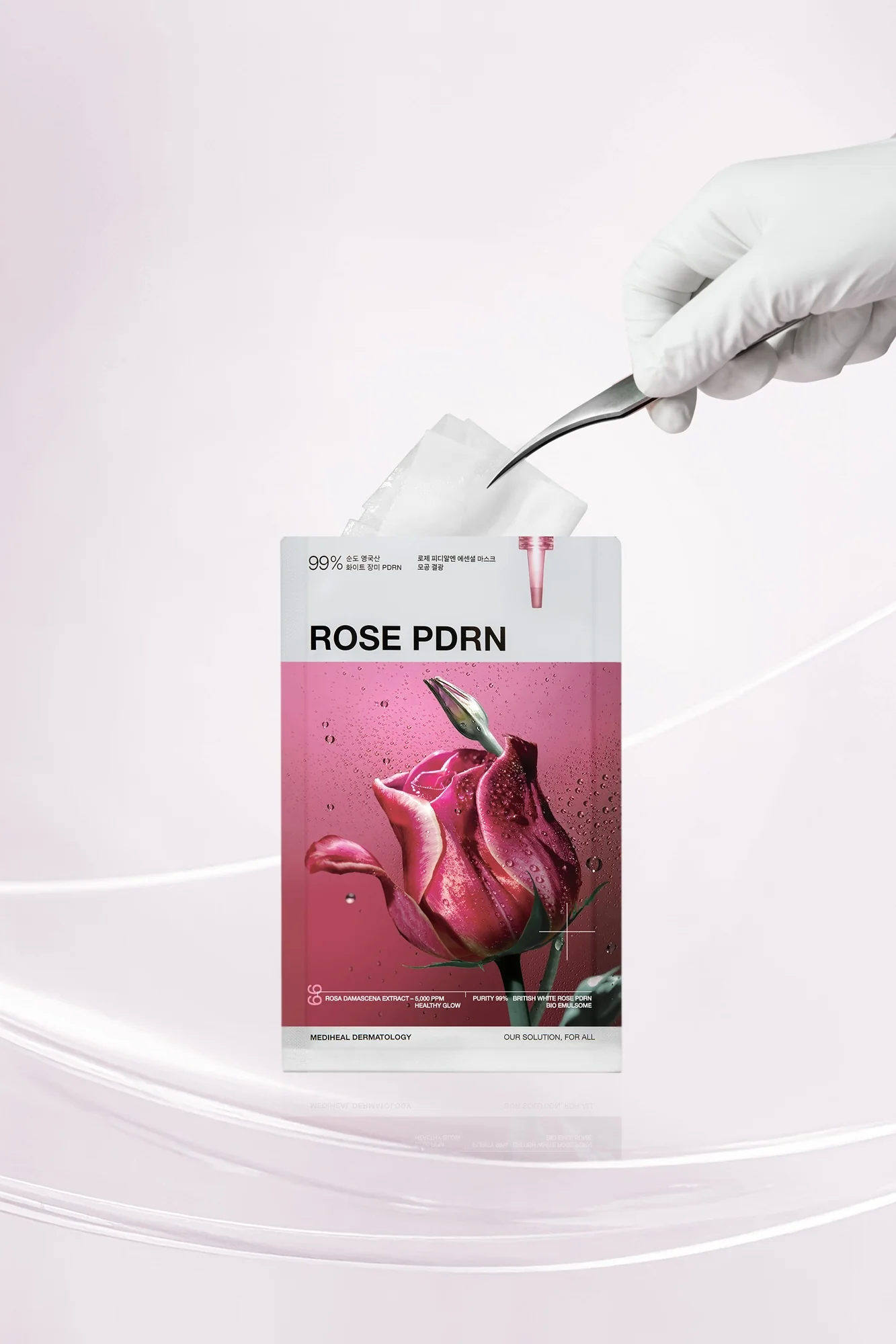 Mediheal Rose PDRN Healthy Glow maska do twarzy, 24 ml
