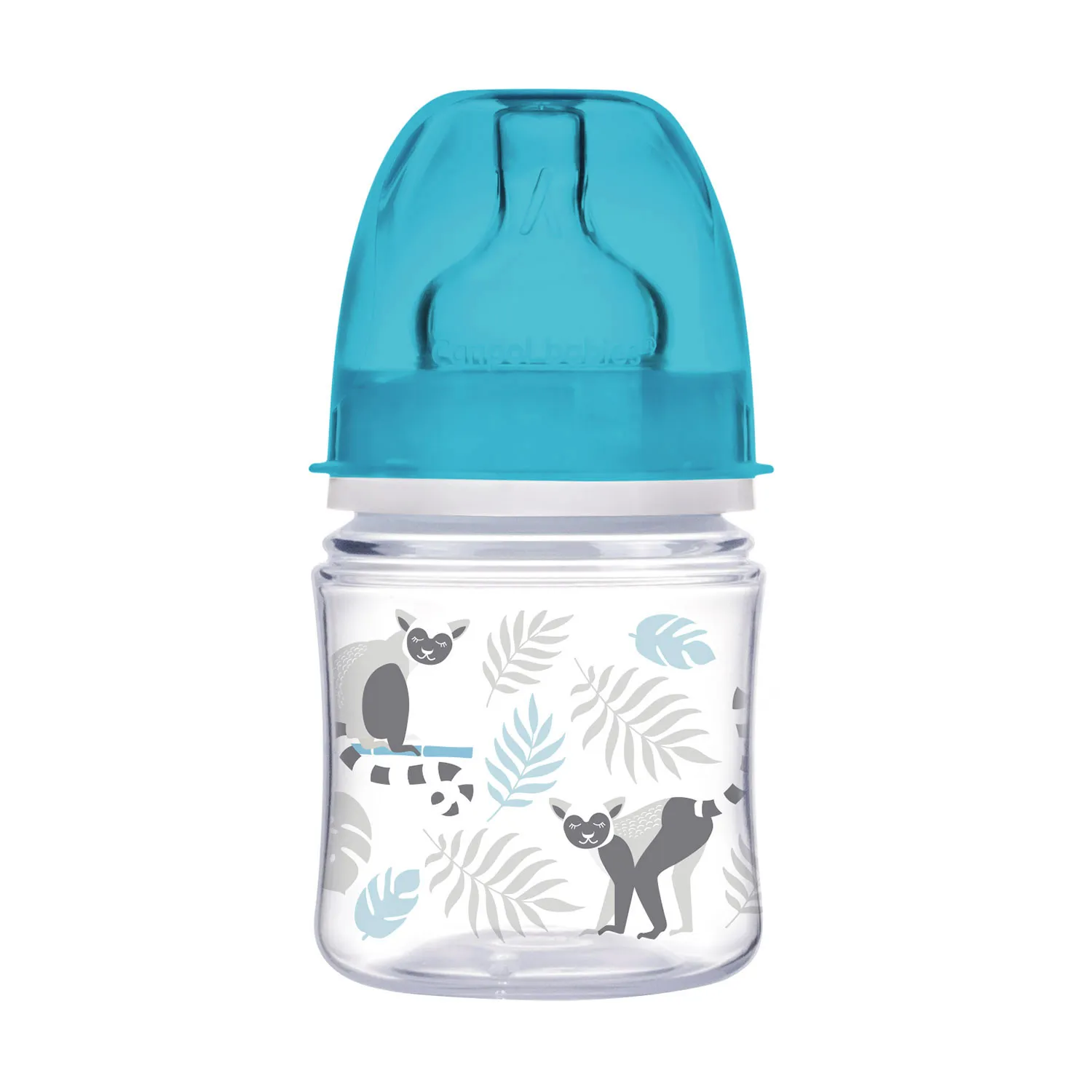 Canpol Babies, butelka szerokootworowa, antykolkowa, 0-3 miesiąca 35/226_grey, 120 ml 