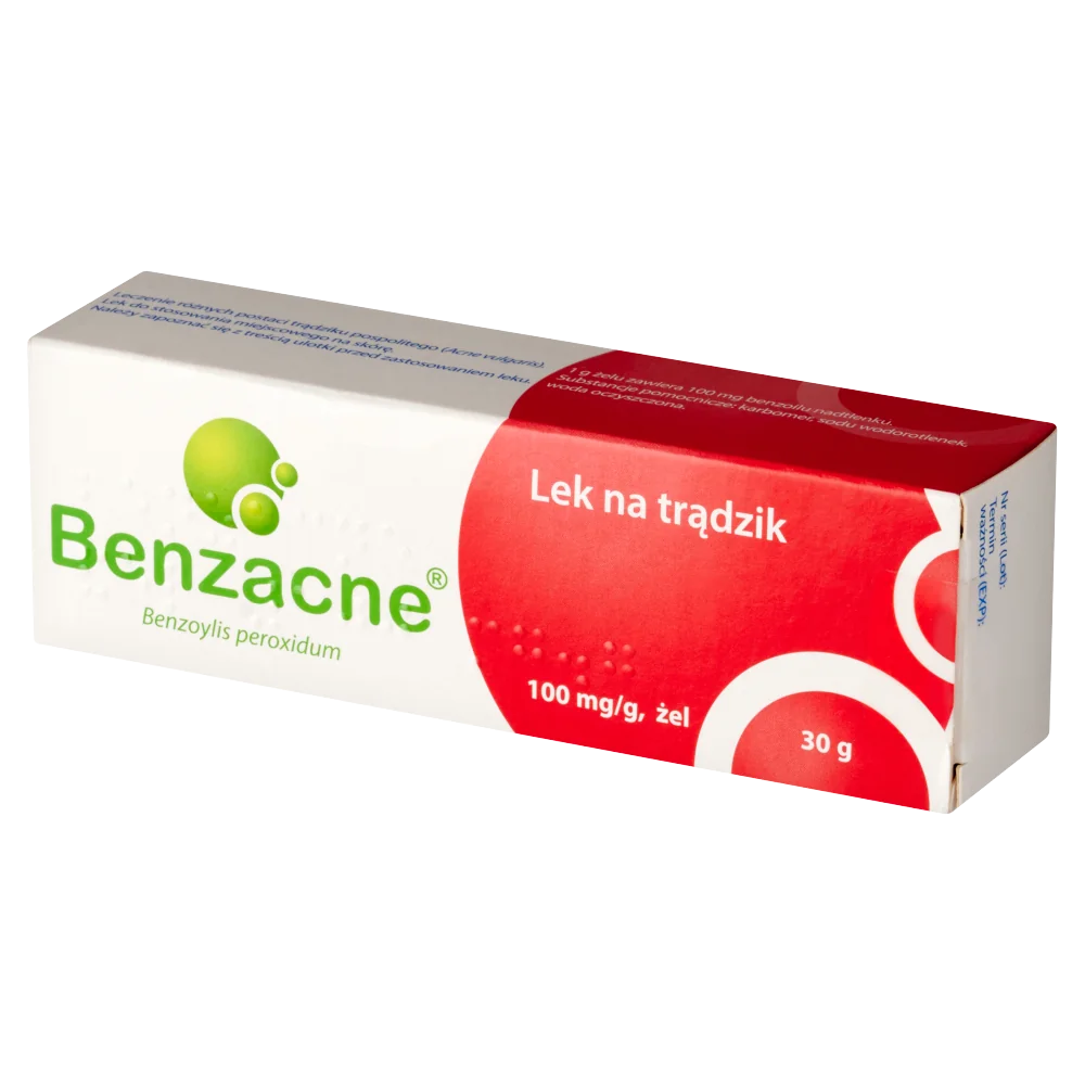 Benzacne 100 mg/g, żel, 30 g