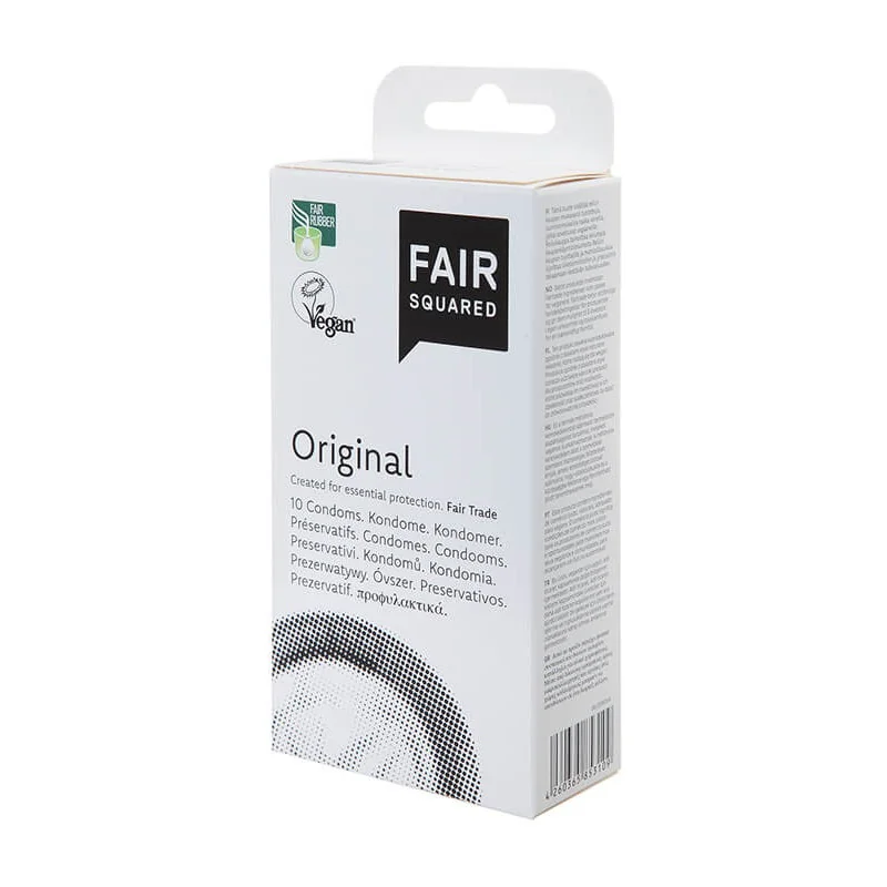 FAIR SQUARED ORIGINAL prezerwatywy, 10 szt.