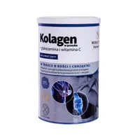 Kolagen + witamina C + glukozamina w proszku, suplement diety, 100 g