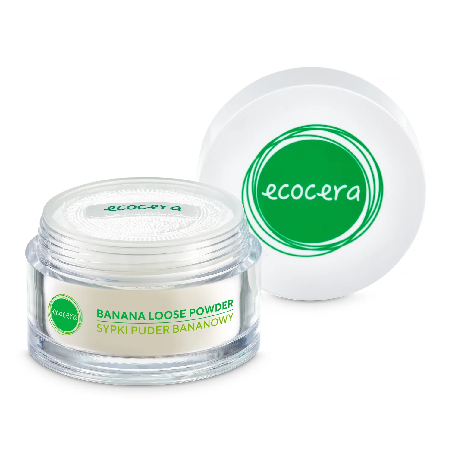 Ecocera sypki puder bananowy, 8 g
