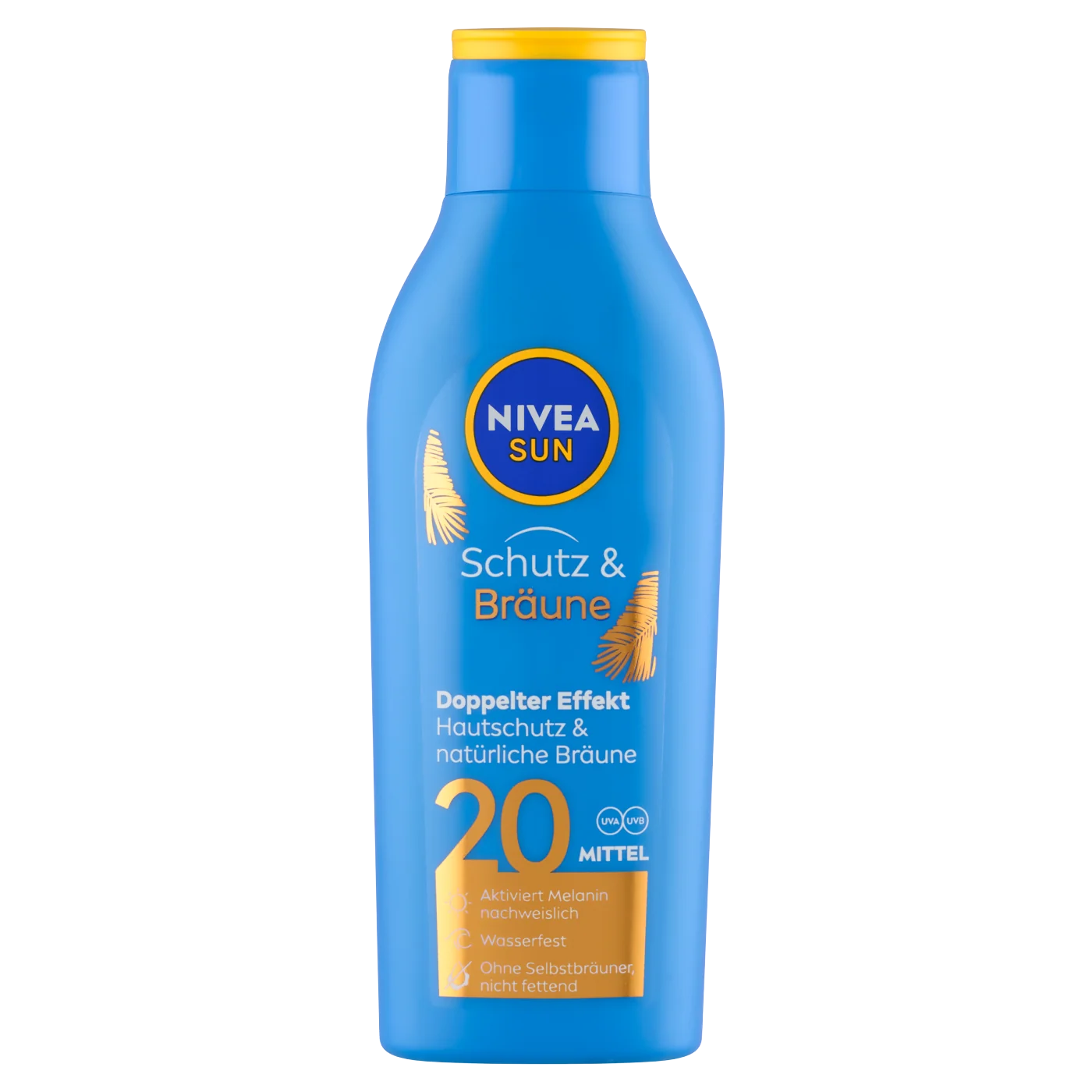 Nivea Sun Protect & Bronze mleczko do opalania wspomagające opalanie SPF 20, 200 ml