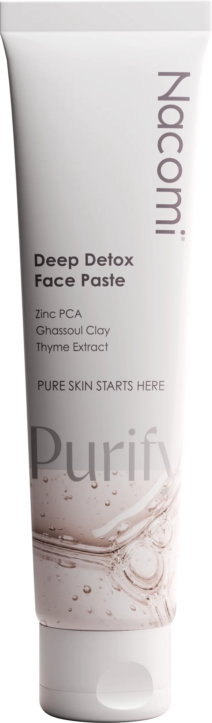 Nacomi Deep Detox pasta do mycia twarzy, 100 ml