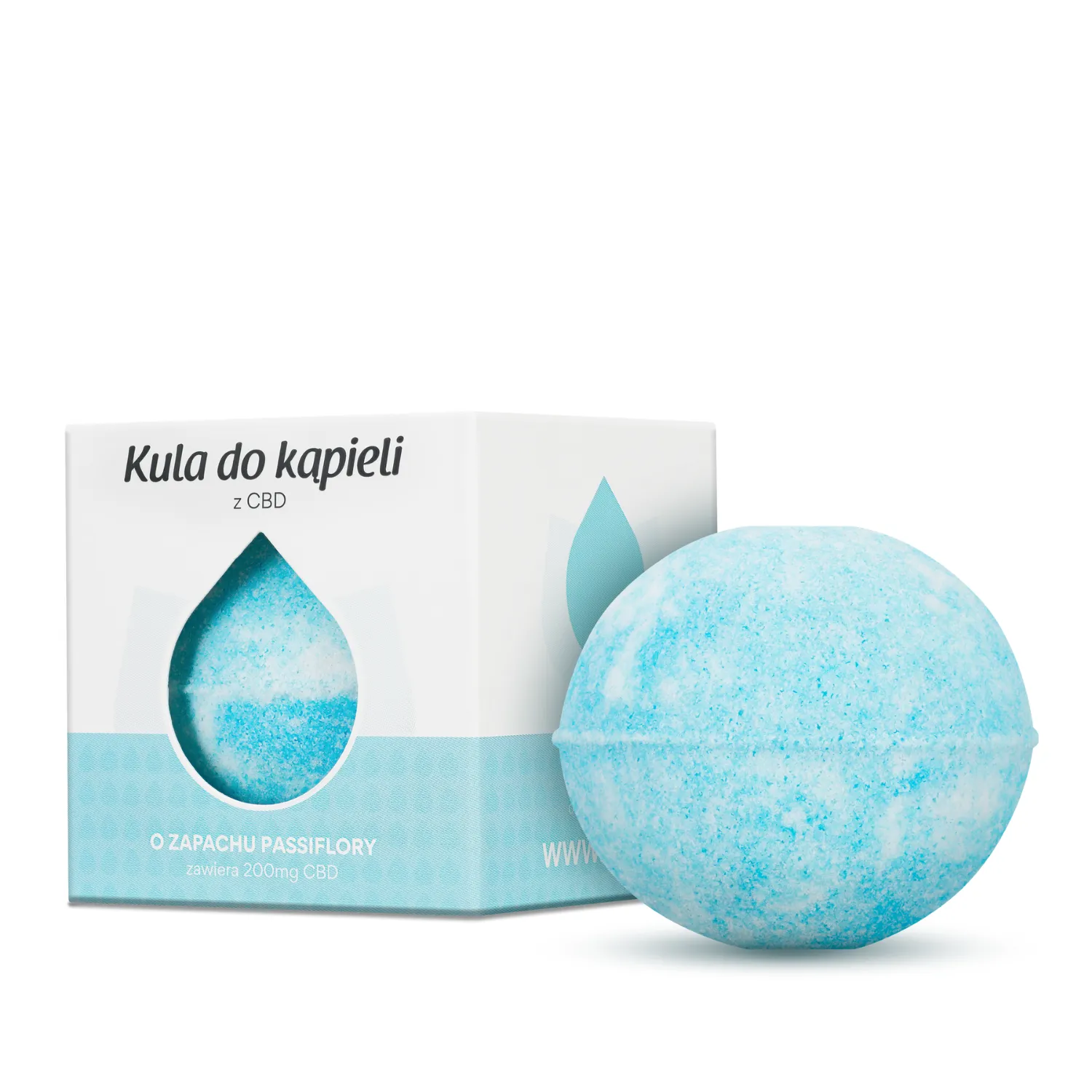 Koyi Kula konopna do kąpieli z CBD o zapachu passiflory, 110 g