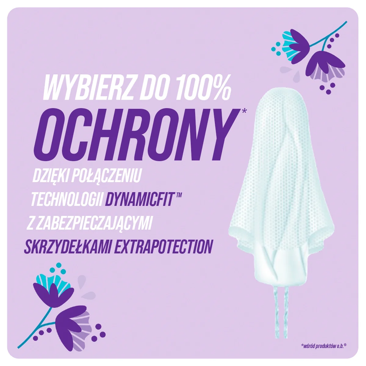 o.b. Extra Protect Super Plus tampony, 16 szt.