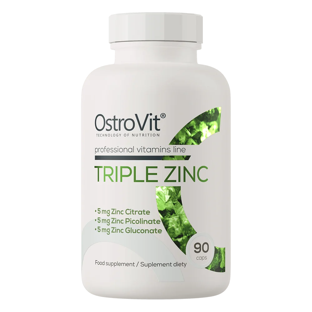 OstroVit Triple Zinc 90 kapsułek